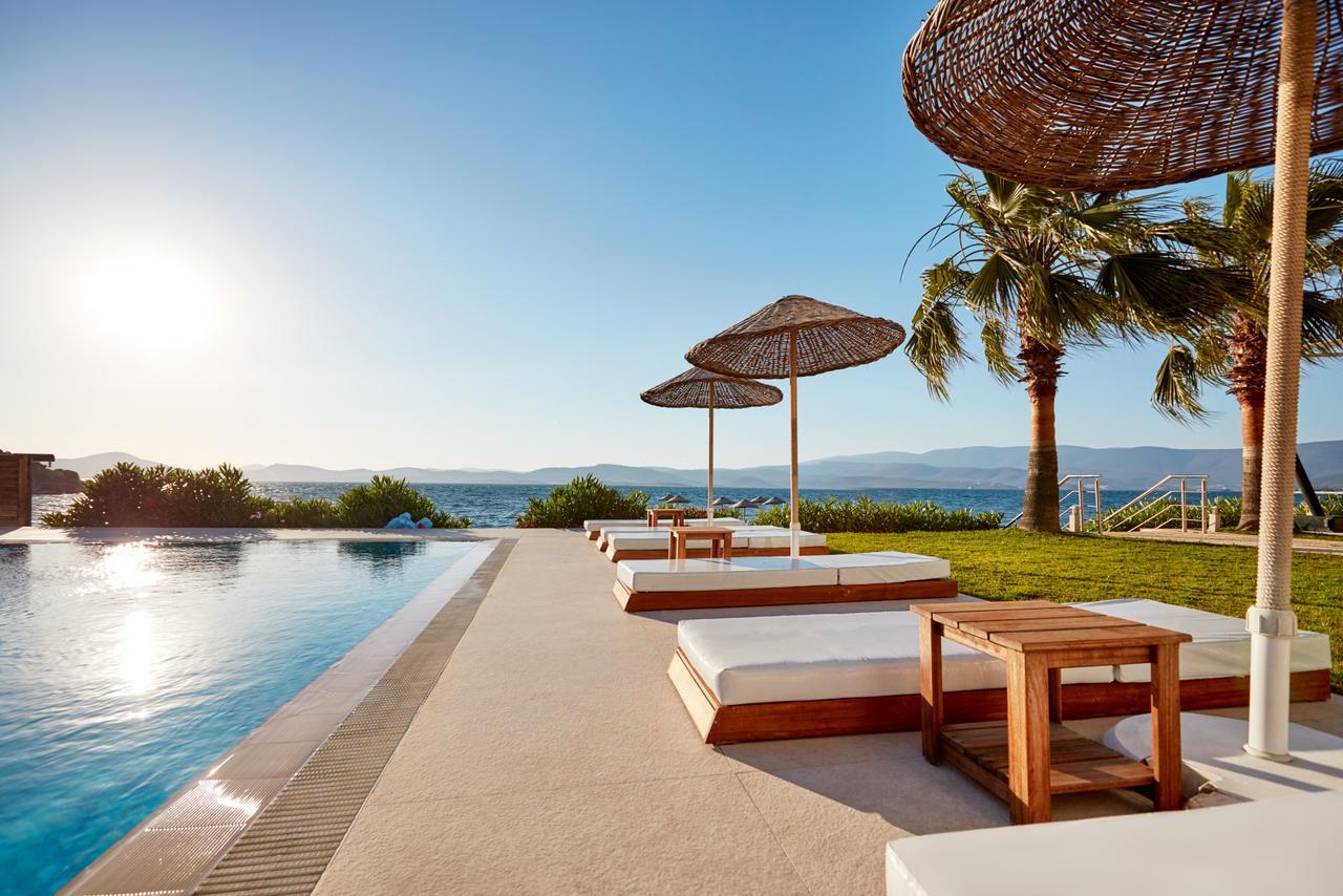 Med-Inn Hotel Gulluk Esterno foto